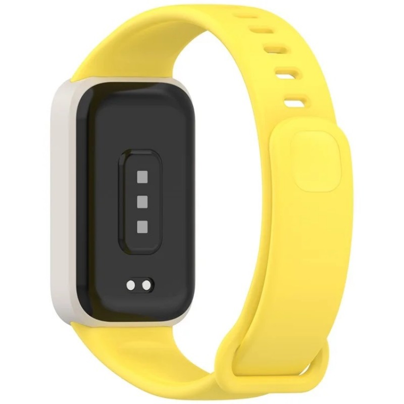 Ανταλλακτικό λουράκι Xiaomi Smart Band 9 Active / Redmi Band 3 Wristband Silicone Yellow