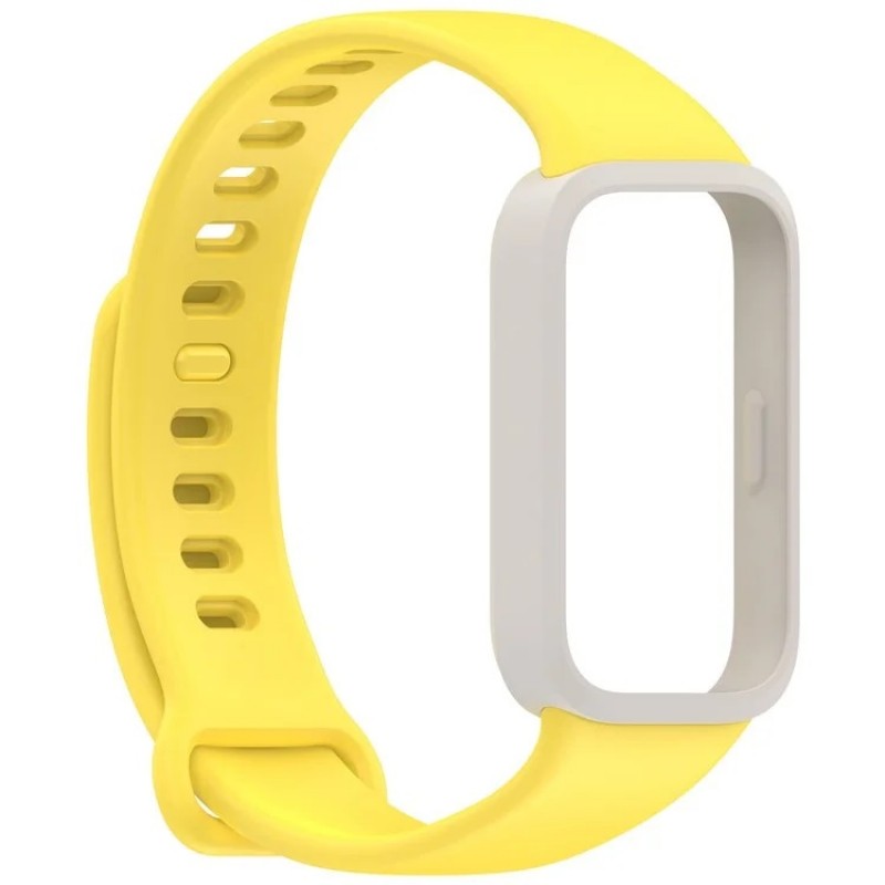 Ανταλλακτικό λουράκι Xiaomi Smart Band 9 Active / Redmi Band 3 Wristband Silicone Yellow