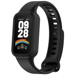 Ανταλλακτικό λουράκι Xiaomi Smart Band 9 Active / Redmi Band 3 Integrated Wristband Silicone Black