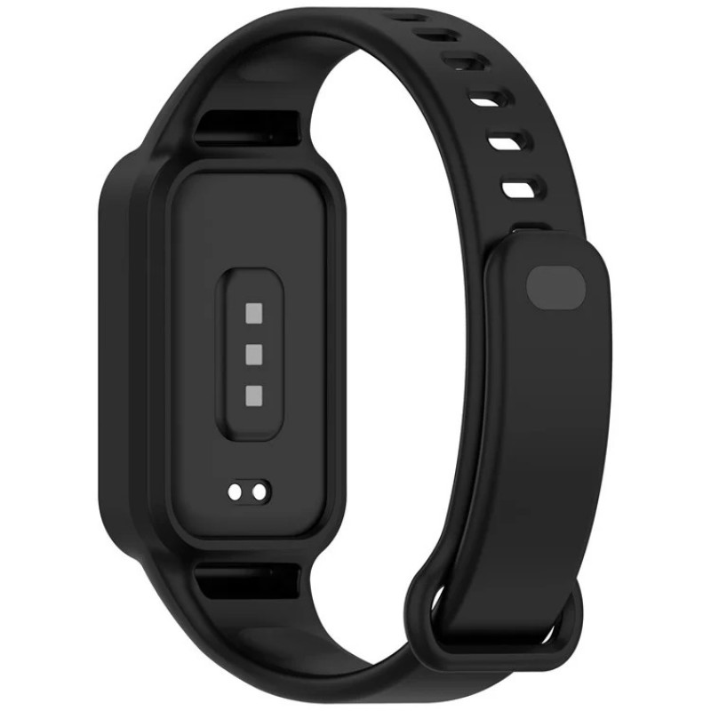 Ανταλλακτικό λουράκι Xiaomi Smart Band 9 Active / Redmi Band 3 Integrated Wristband Silicone Black