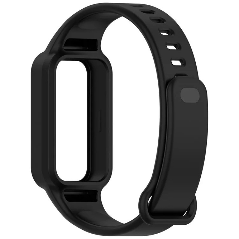 Ανταλλακτικό λουράκι Xiaomi Smart Band 9 Active / Redmi Band 3 Integrated Wristband Silicone Black