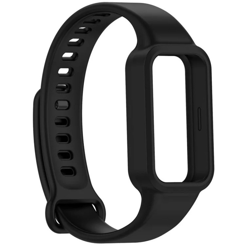 Ανταλλακτικό λουράκι Xiaomi Smart Band 9 Active / Redmi Band 3 Integrated Wristband Silicone Black