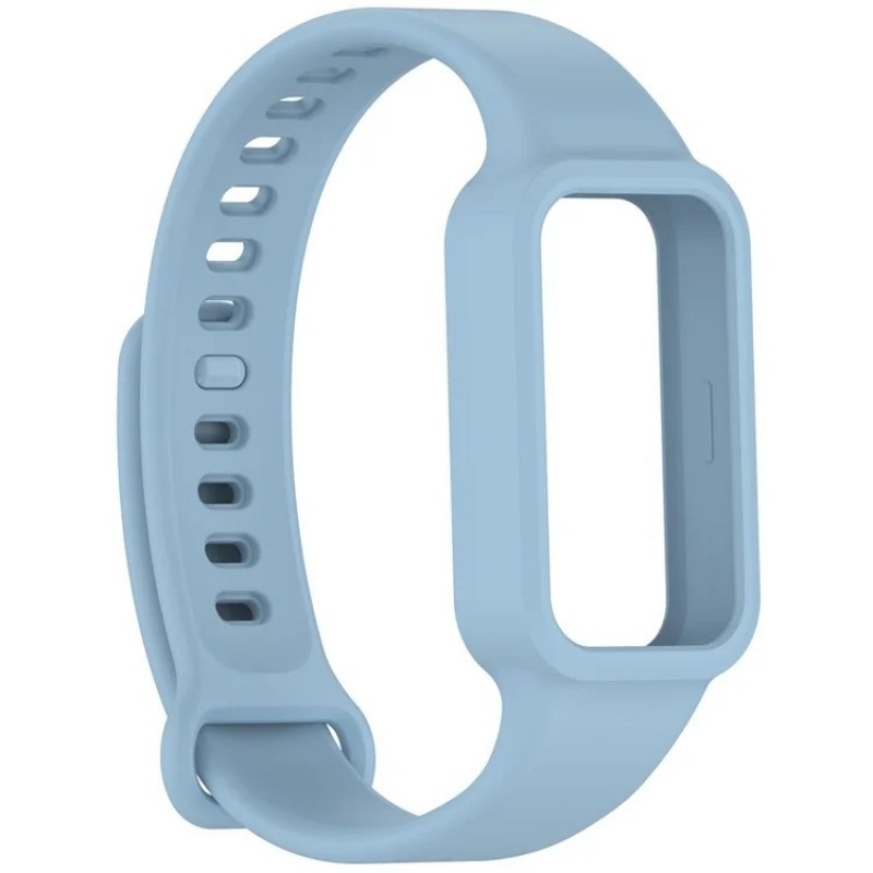 Ανταλλακτικό λουράκι Xiaomi Smart Band 9 Active / Redmi Band 3 Integrated Wristband Silicone Light Blue