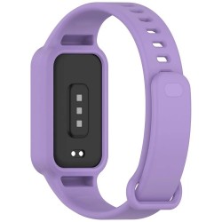 Ανταλλακτικό λουράκι Xiaomi Smart Band 9 Active / Redmi Band 3 Integrated Wristband Silicone Purple