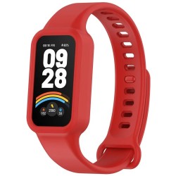Ανταλλακτικό λουράκι Xiaomi Smart Band 9 Active / Redmi Band 3 Integrated Wristband Silicone Red