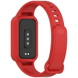 Ανταλλακτικό λουράκι Xiaomi Smart Band 9 Active / Redmi Band 3 Integrated Wristband Silicone Red