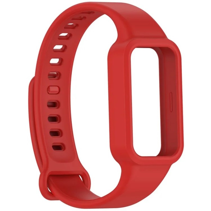 Ανταλλακτικό λουράκι Xiaomi Smart Band 9 Active / Redmi Band 3 Integrated Wristband Silicone Red