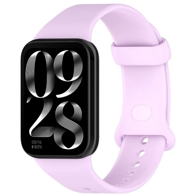 Ανταλλακτικό λουράκι Xiaomi Redmi Watch 4 / Smart Band 8 Pro / Smart Band 9 Pro /  Redmi Watch 5 Silicone Purple