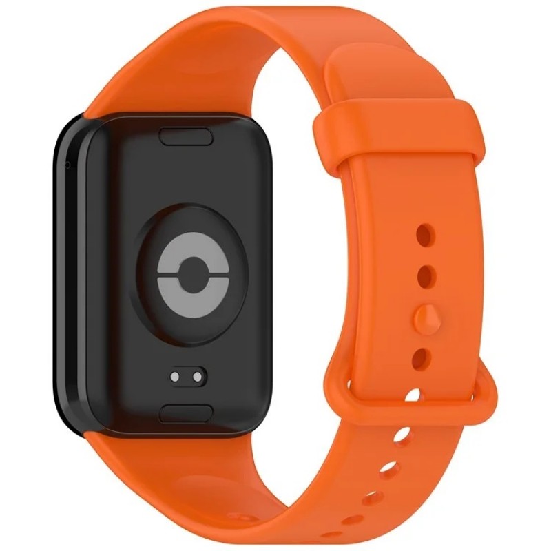 Ανταλλακτικό λουράκι Xiaomi Redmi Watch 4 / Smart Band 8 Pro / Smart Band 9 Pro /  Redmi Watch 5 Silicone Orange