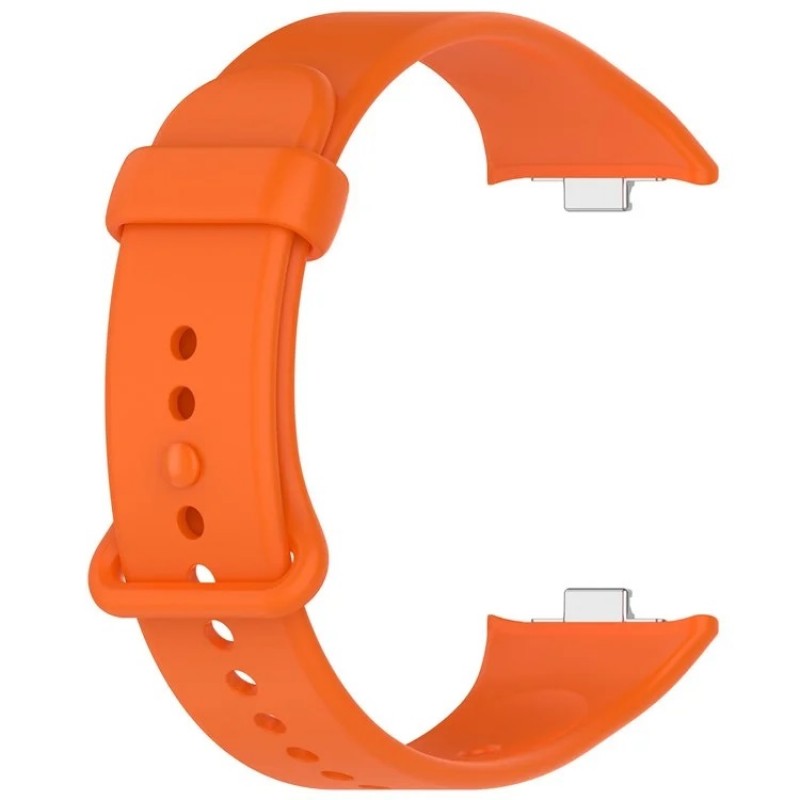 Ανταλλακτικό λουράκι Xiaomi Redmi Watch 4 / Smart Band 8 Pro / Smart Band 9 Pro /  Redmi Watch 5 Silicone Orange