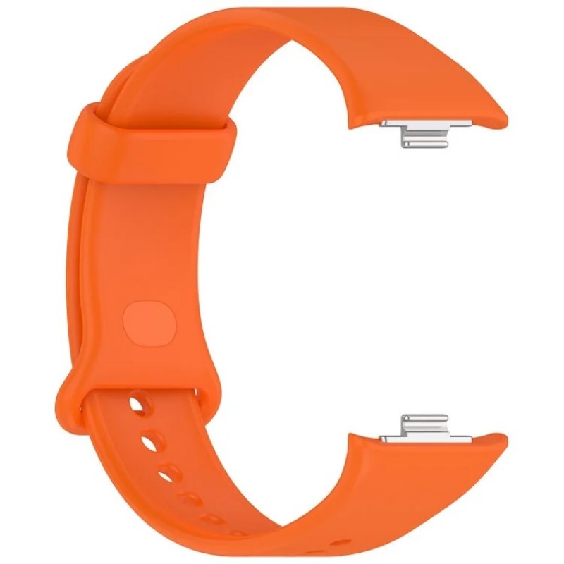 Ανταλλακτικό λουράκι Xiaomi Redmi Watch 4 / Smart Band 8 Pro / Smart Band 9 Pro /  Redmi Watch 5 Silicone Orange