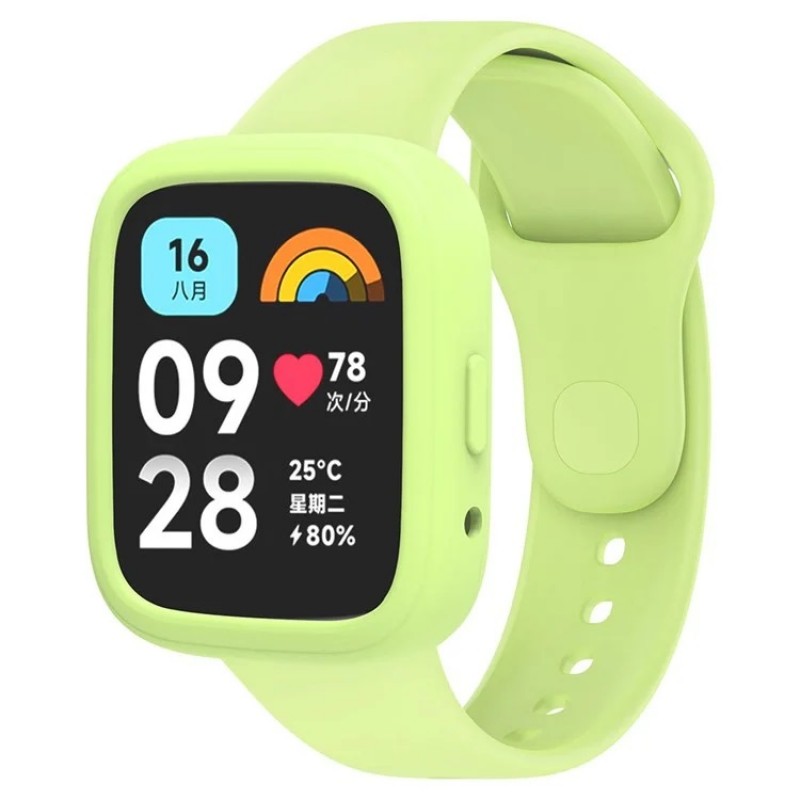 Ανταλλακτικό λουράκι Xiaomi Redmi Watch 3 Active / Lite Silicone Lime Green
