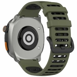 Ανταλλακτικό λουράκι Xiaomi Watch S4 Sport / Samsung Galaxy Watch3 45mm / Watch 46mm Sport Strap (22mm) Silicone Watch Band Jungle Green Black Ανταλλακτικό λουράκι Xiaomi Watch S4 Sport / Samsung Galaxy Watch3 45mm / Watch 46mm Sport Strap (22mm) Silicone Watch Band Jungle Green Black