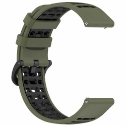 Ανταλλακτικό λουράκι Xiaomi Watch S4 Sport / Samsung Galaxy Watch3 45mm / Watch 46mm Sport Strap (22mm) Silicone Watch Band Jungle Green Black Ανταλλακτικό λουράκι Xiaomi Watch S4 Sport / Samsung Galaxy Watch3 45mm / Watch 46mm Sport Strap (22mm) Silicone Watch Band Jungle Green Black