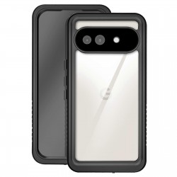 Αδιάβροχη θήκη Redpepper Google Pixel 9A Shockproof/Waterproof Black/Clear