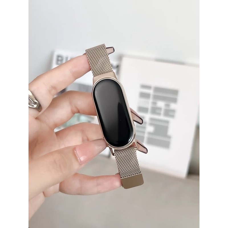 Ανταλλακτικό λουράκι Xiaomi Band 8 / 9 / 9 NFC Milanese Purple