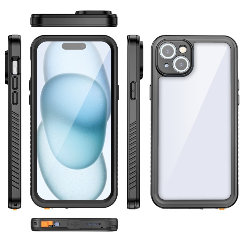 Αδιάβροχη θήκη Redpepper  Apple iPhone 15 Plus (6.7") Shockproof/Waterproof Black