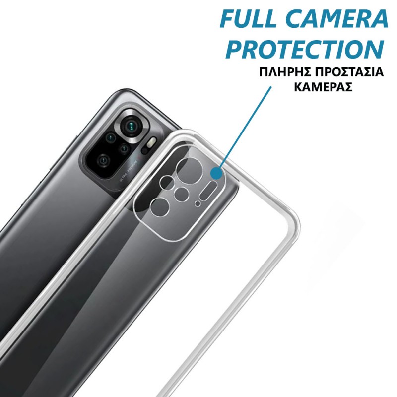 Θήκη Volte-Tel TPU Slimcolor Full Camera Protection Oppo A40 / A3x 5G / 4G Clear