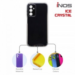 Θήκη TPU Inos Xiaomi Redmi Note 12 5G / Poco X5 5G Ice Crystal Purple