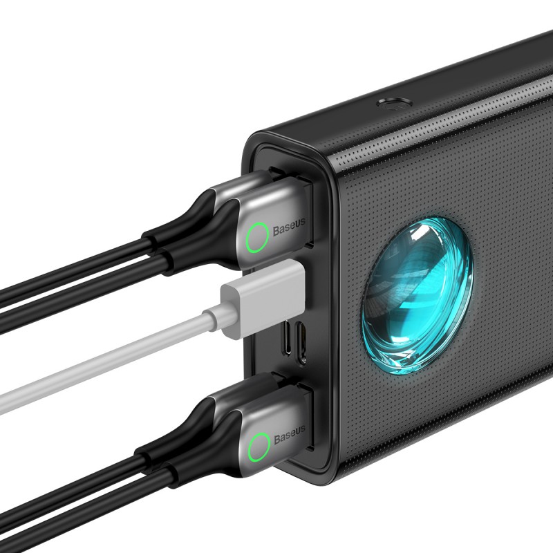 Εξωτερική Μπαταρία Baseus 30000mAh PowerBank Amblight 65W Black
