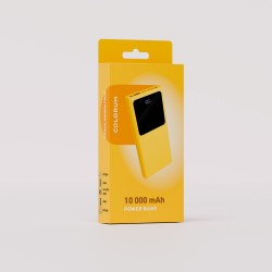 Εξωτερική Μπαταρία Colorum 10000mAh PowerBank 22.5W (CPB10-05) Yellow