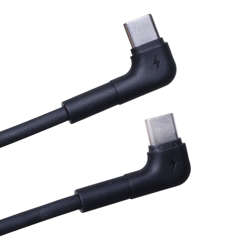 Καλώδιο Maxlife (MXUC-09) Angle Cable USB-C - USB-C 1,0 m 60W Black Καλώδιο Maxlife (MXUC-09) Angle Cable USB-C - USB-C 1,0 m 60W Black
