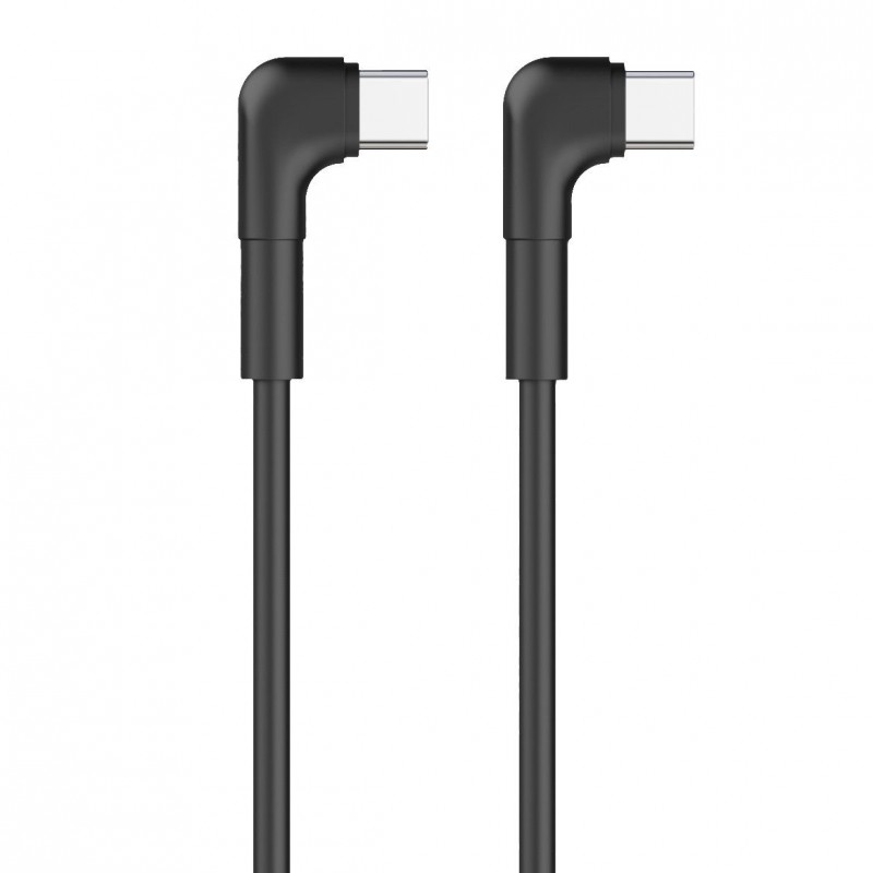 Καλώδιο Maxlife (MXUC-09) Angle Cable USB-C - USB-C 1,0 m 60W Black Καλώδιο Maxlife (MXUC-09) Angle Cable USB-C - USB-C 1,0 m 60W Black