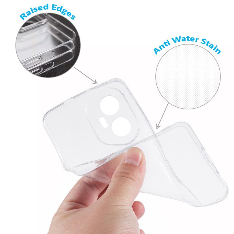 Θήκη Volte-Tel TPU Slim 2mm Xiaomi Poco F7 Pro Clear