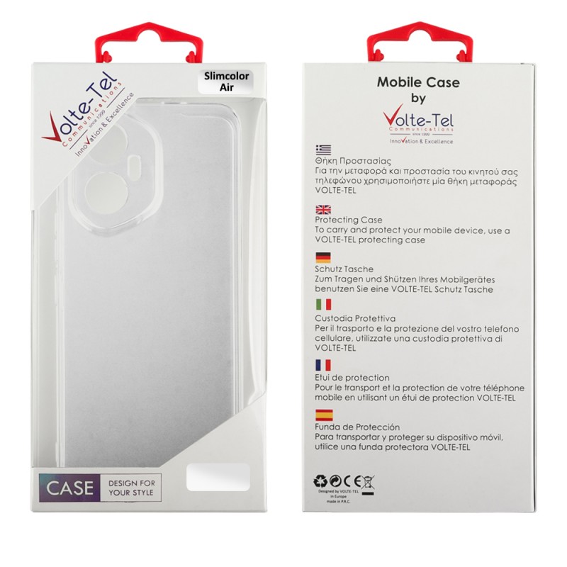 Θήκη Volte-Tel TPU Slim 2mm Xiaomi Poco F7 Pro Clear