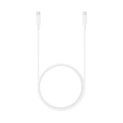 Καλώδιο Data Samsung EP-DX510JWEGEU Type-C to Type-C 5A/100W White 1.8m (Original)