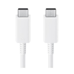 Καλώδιο Data Samsung EP-DX510JWEGEU Type-C to Type-C 5A/100W White 1.8m (Original)