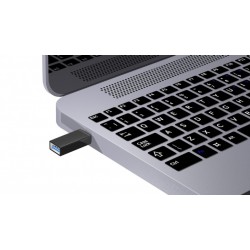 Προσαρμογέας Cablexpert USB 3.0 Stick Type-C Black (A-USB3-CMAF-01)