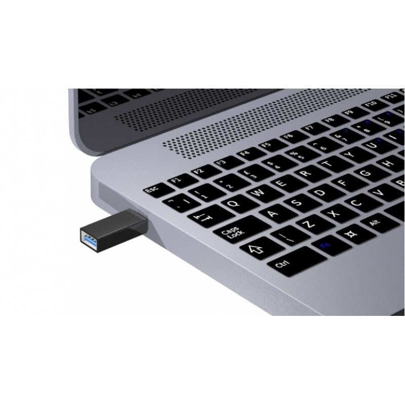 Προσαρμογέας Cablexpert USB 3.0 Stick Type-C Black (A-USB3-CMAF-01)