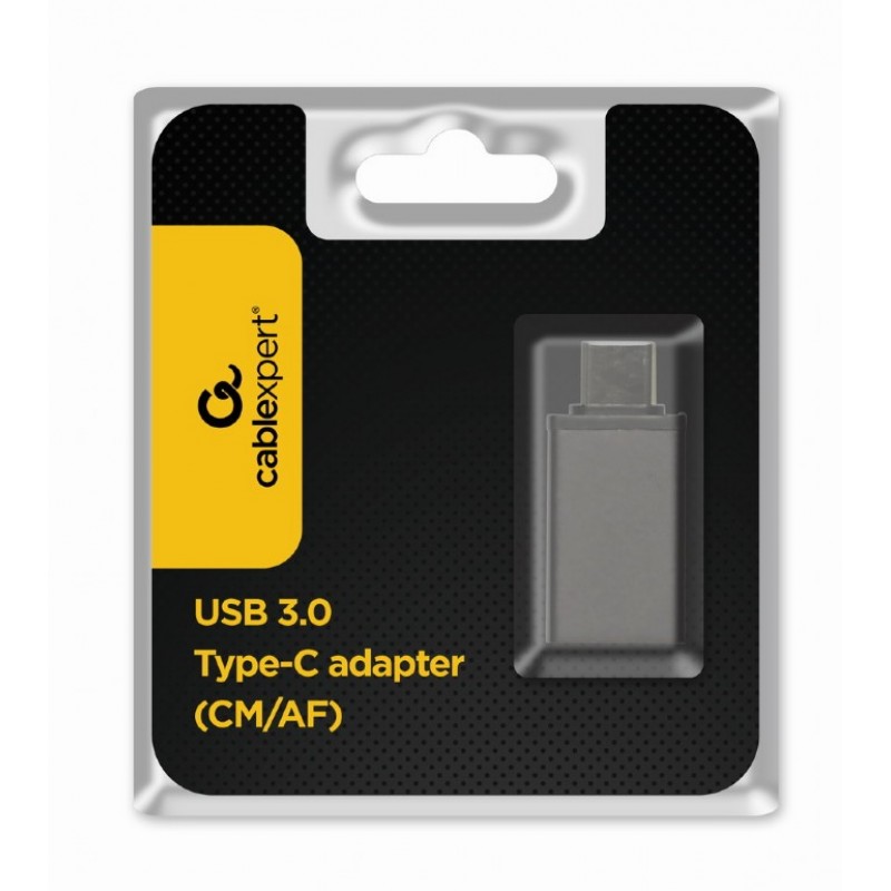 Προσαρμογέας Cablexpert USB 3.0 Stick Type-C Black (A-USB3-CMAF-01)