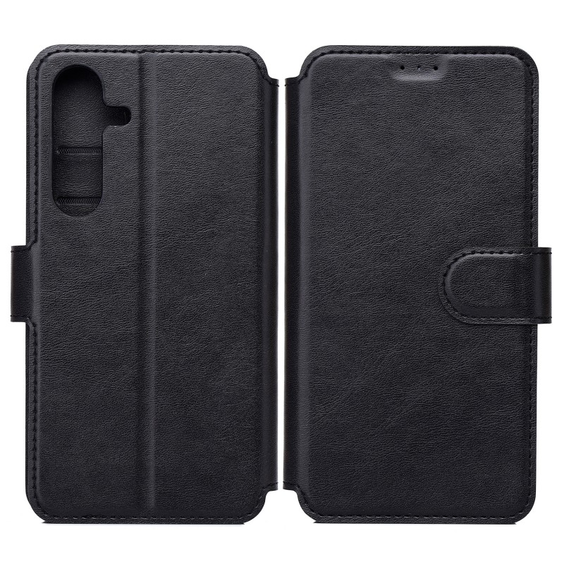 Θήκη Book Smart Light Case Motorola Moto E15 /  G05 / G15 Black