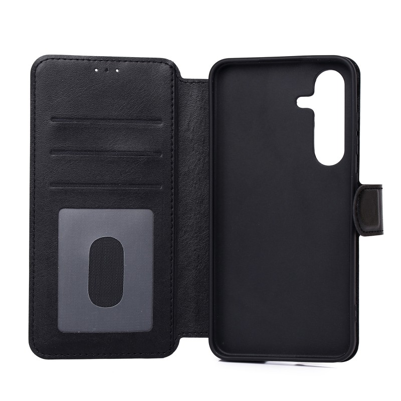 Θήκη Book Smart Light Case Motorola Moto E15 /  G05 / G15 Black