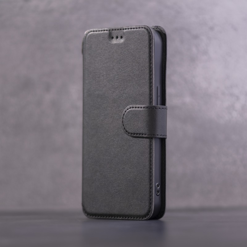 Θήκη Book Smart Light Case Motorola Moto E15 /  G05 / G15 Black