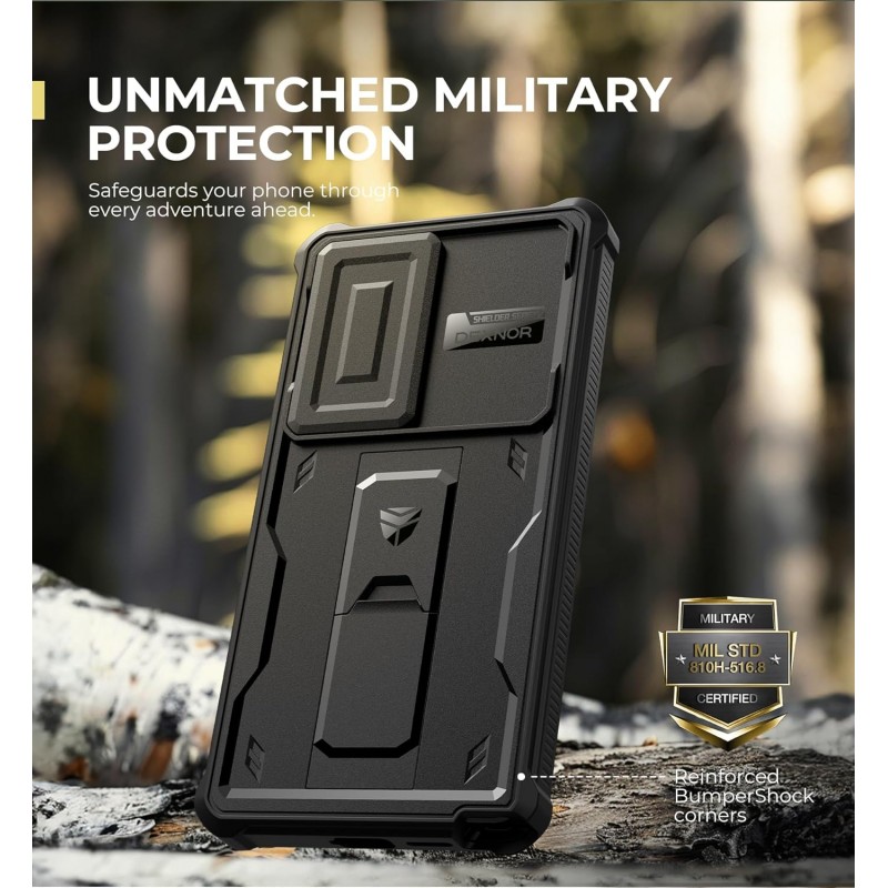 Θήκη Dexnor Armor Case Samsung Galaxy S25 Ultra 5G S938 Black