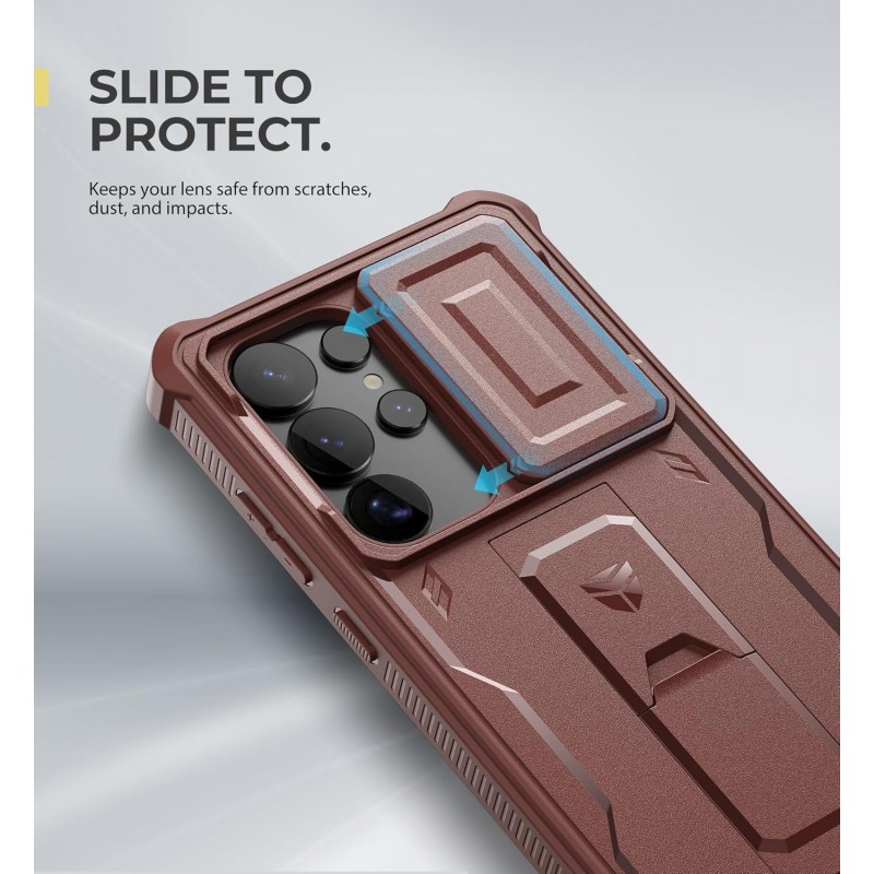 Θήκη Dexnor Armor Case Samsung Galaxy S25 Ultra 5G S938 Red