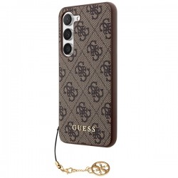 Θήκη Guess 4G Charm Case  Samsung Galaxy A35 SM-A356 Brown