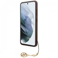 Θήκη Guess 4G Charm Case  Samsung Galaxy A35 SM-A356 Brown