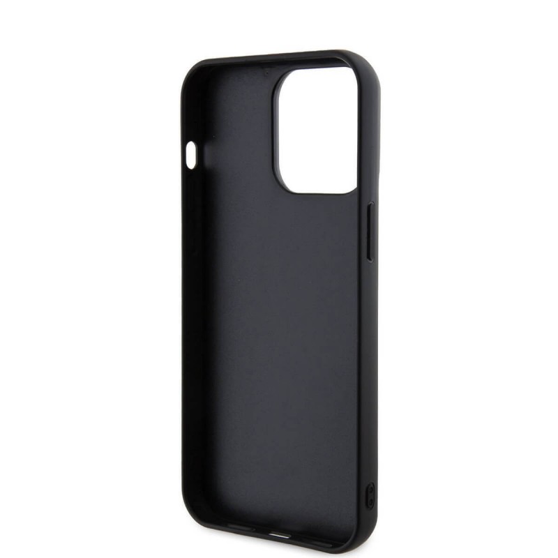 Θήκη Karl Lagerfeld 3D Rubber Karl and Choupette Case Apple iPhone 15 Pro Max (6.7") Black