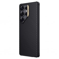 Θήκη Nillkin Synthetic Fiber PRO Magnetic Hard Case Samsung Galaxy S25 Ultra 5G S938 Gold
