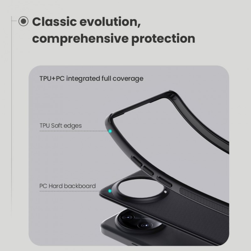 Θήκη Nillkin Super Frosted PRO Magnetic Back Cover Case Xiaomi Poco F7 Ultra / Redmi K80 Pro Black Θήκη Nillkin Super Frosted PRO Magnetic Back Cover Case Xiaomi Poco F7 Ultra / Redmi K80 Pro Black