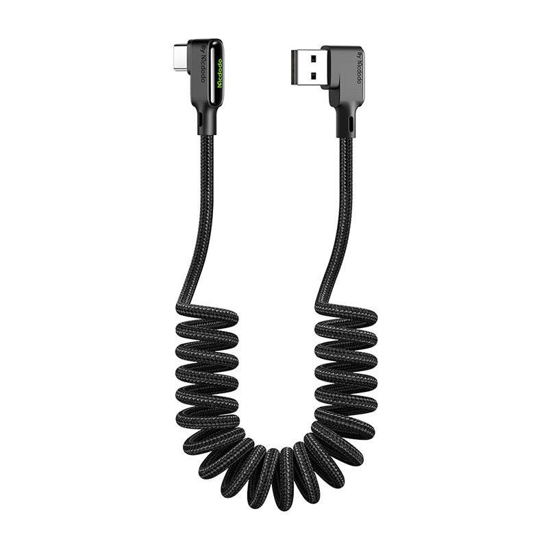Καλώδιο McdodoUSB to USB-C cable, Mcdodo CA-7310, Angled, 1.8m  Black