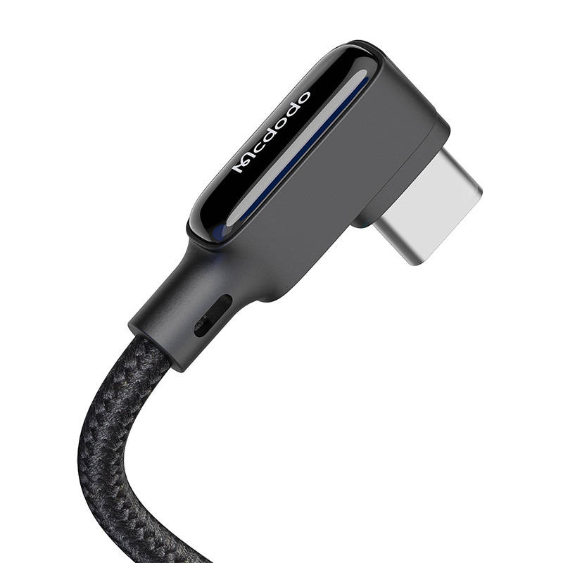 Καλώδιο McdodoUSB to USB-C cable, Mcdodo CA-7310, Angled, 1.8m  Black
