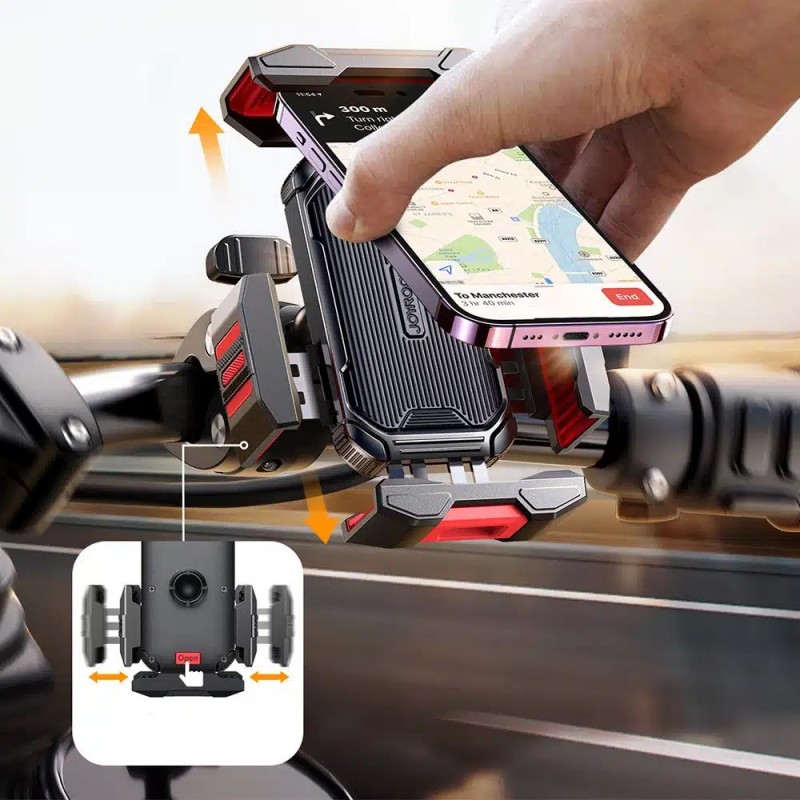 Βάση Ποδηλάτου / Μηχανής Joyroom JR-ZS265 Bike Holder Black Βάση Ποδηλάτου / Μηχανής Joyroom JR-ZS265 Bike Holder Black