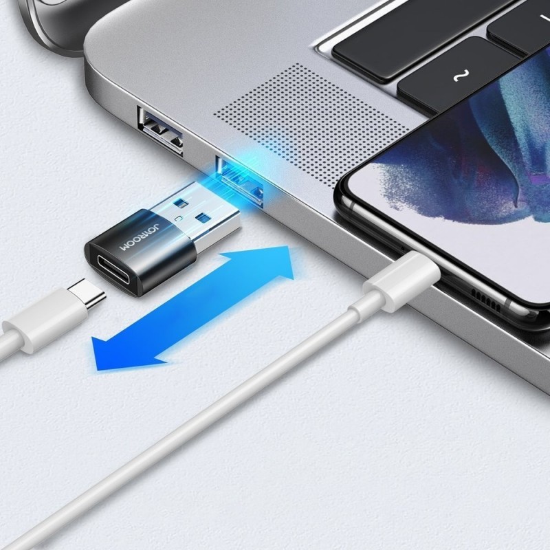 Αντάπτορας Joyroom S-H152 Adapter USB male-female Type-C (2 pieces) Black Αντάπτορας Joyroom S-H152 Adapter USB male-female Type-C (2 pieces) Black