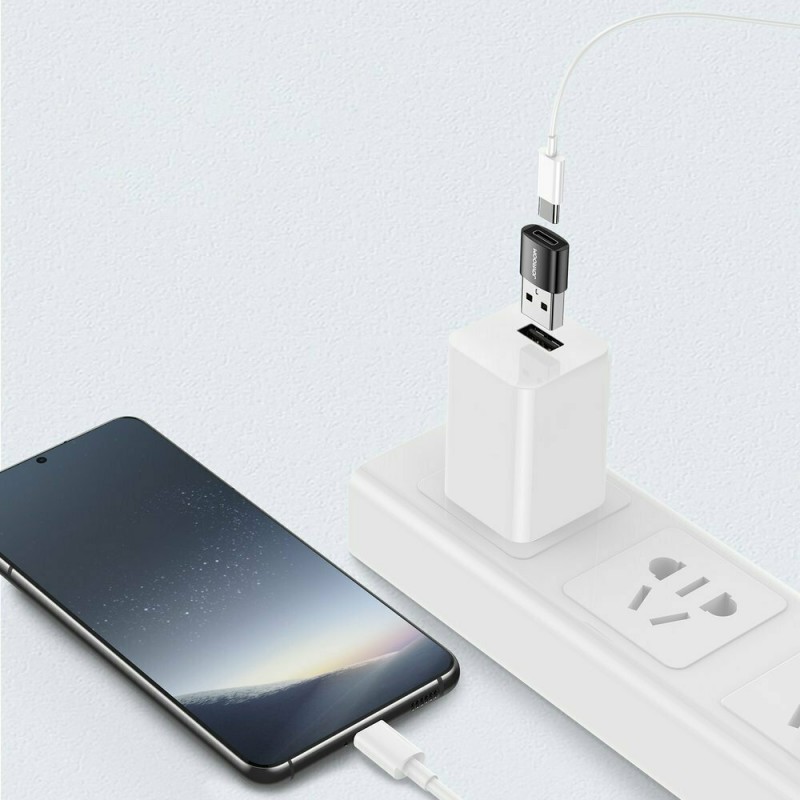 Αντάπτορας Joyroom S-H152 Adapter USB male-female Type-C (2 pieces) Black Αντάπτορας Joyroom S-H152 Adapter USB male-female Type-C (2 pieces) Black