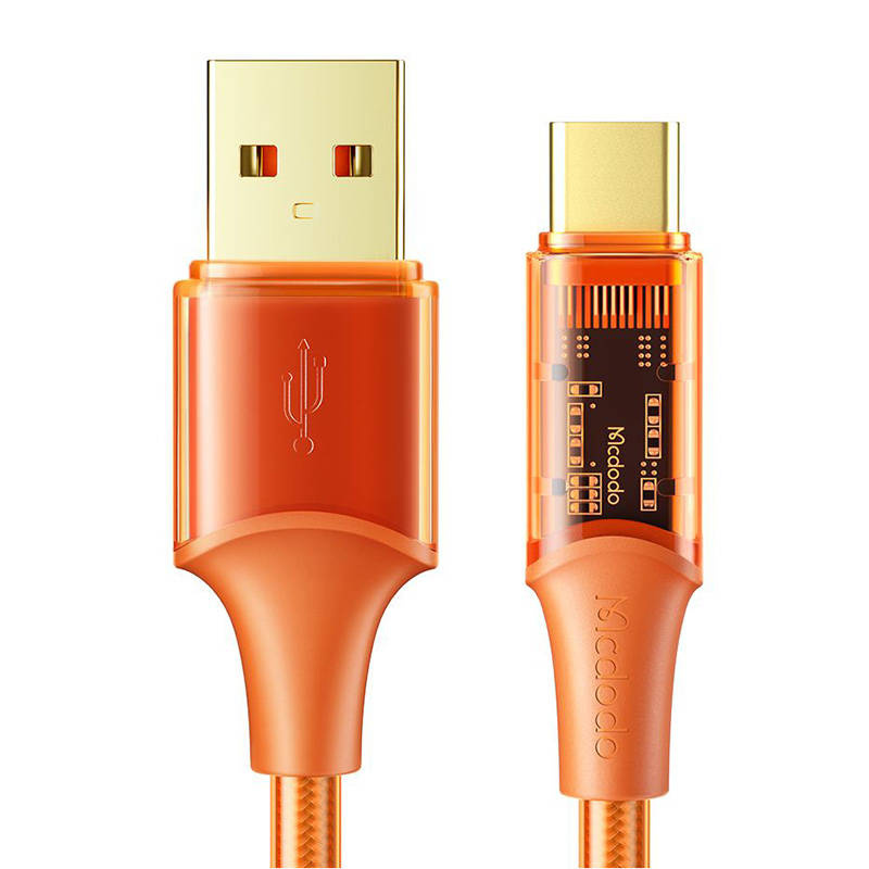 Καλώδιο Mcdodo CA-2093 USB to USB-C 6A 100W 1.8m Orange